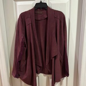 Blank NYC Purple Waterfall Blazer